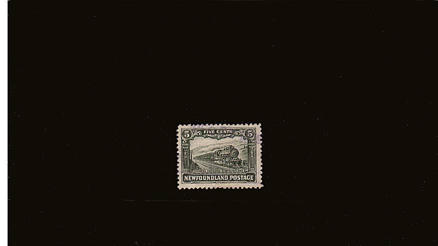 5c Slate-Grey definitive single<br/>
A very fine used single SG 19 <br/><b>QQQ</b>
