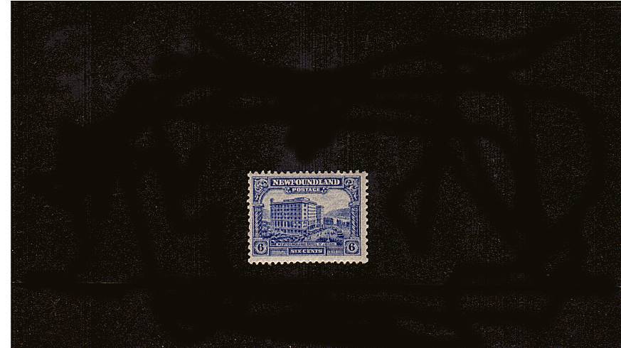 6c Ultramarine<br/>
A lightly mounted mint single. SG Cat 17 <br/><b>QQQ</b>
