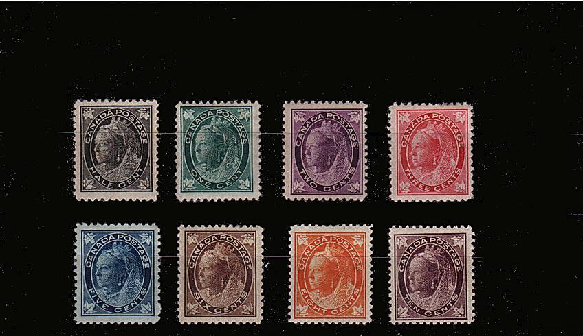 A fine and fresh set of ten lightly mounted mint.<br/>SG Cat 425