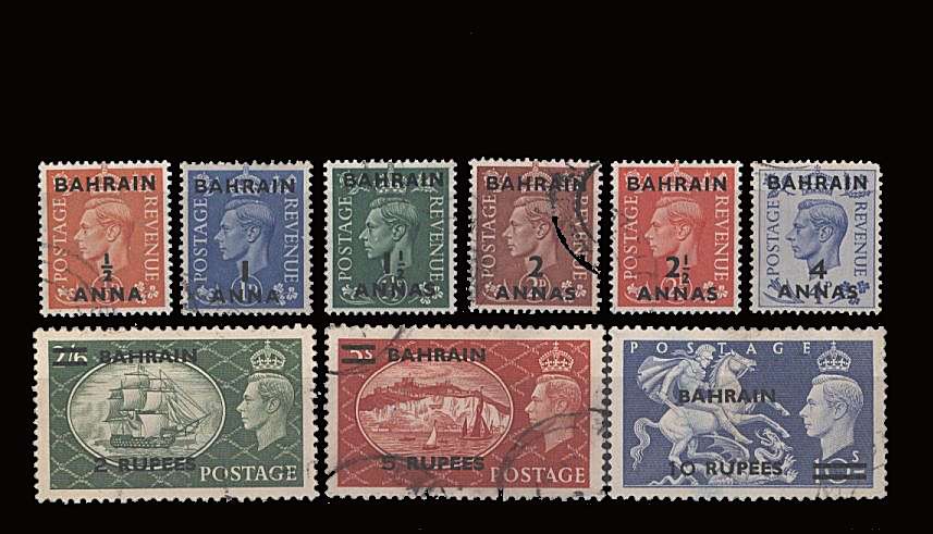 A very fine used set of nine.
<br/><b>QQJ</b>