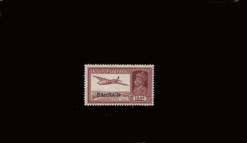 12a  Lake - Aircraft<br/>A very lightly mounted mint single.<br/>
SG Cat £170<br/><b>QQJ</b>