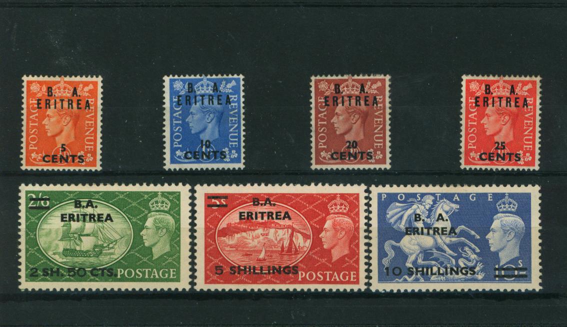 A fine lightly mounted mint set of seven.
<br/><b>QQL</b>