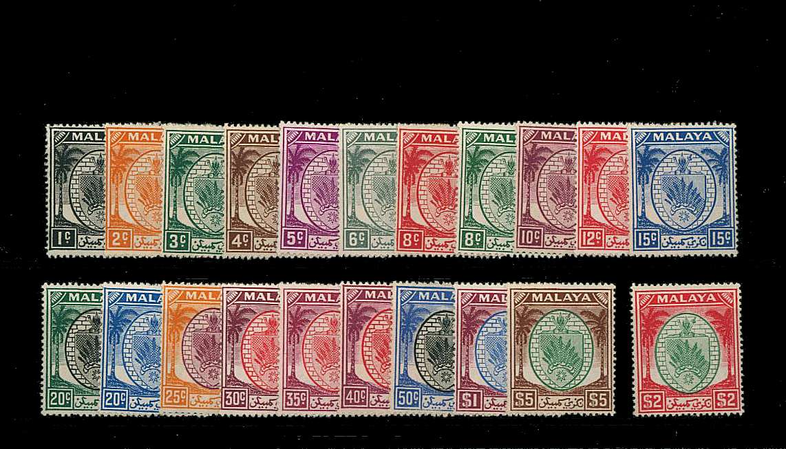 A good mounted mint set of twenty-one.
<br/><b>QQL</b>