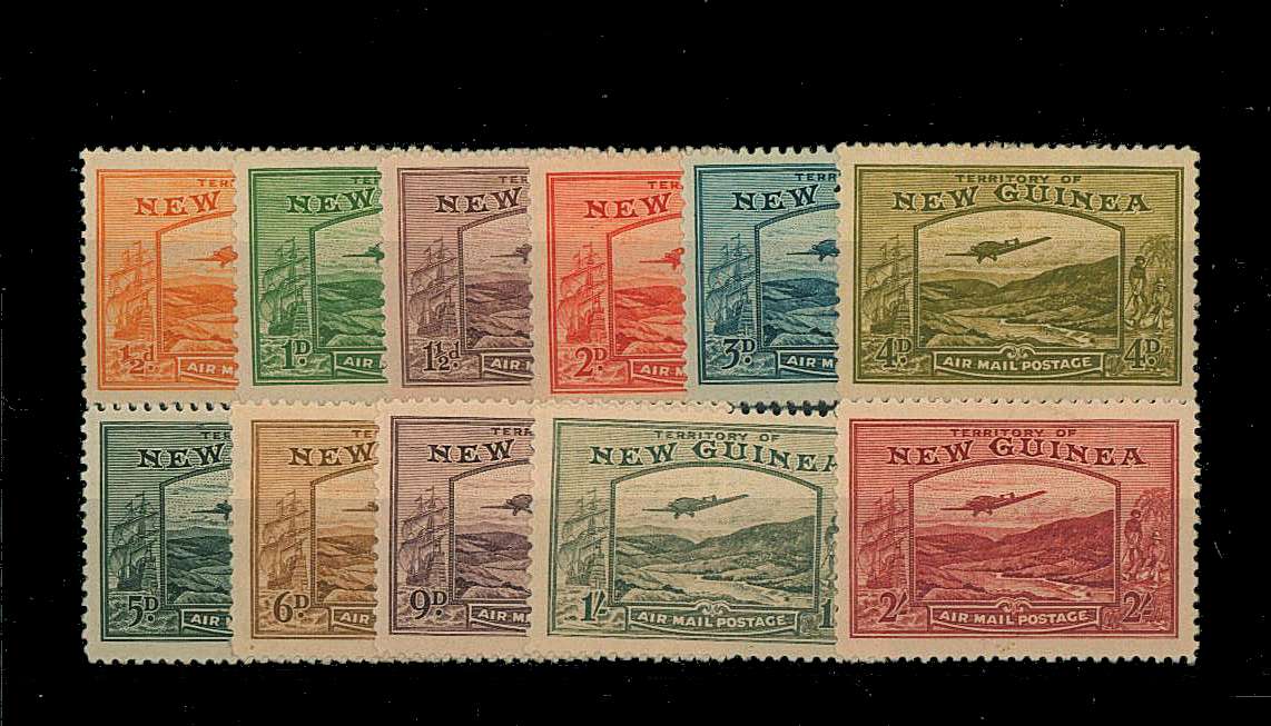 The ''Goldfields'' set eleven to the 2/- Dull Lake lightly mounted mint. <br/>SG Cat £292
<br/><b>QQL</b>