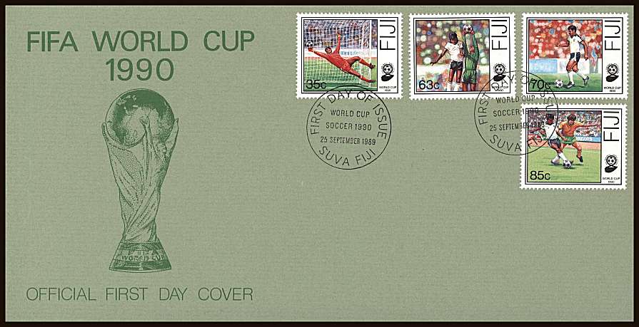 World Cup Football Championship - Italy<br/>on an unaddressed illustrated First Day Cover