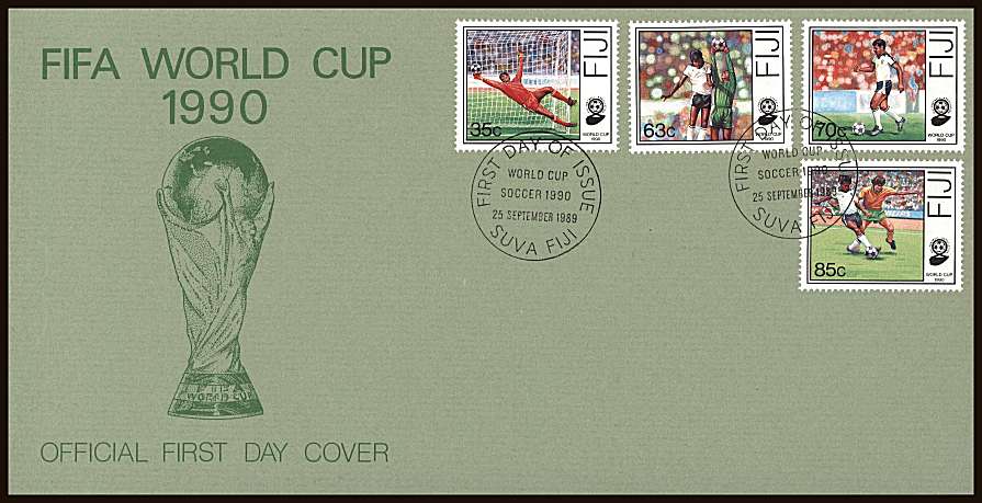 World Cup Football Championship - Italy<br/>on an unaddressed illustrated First Day Cover