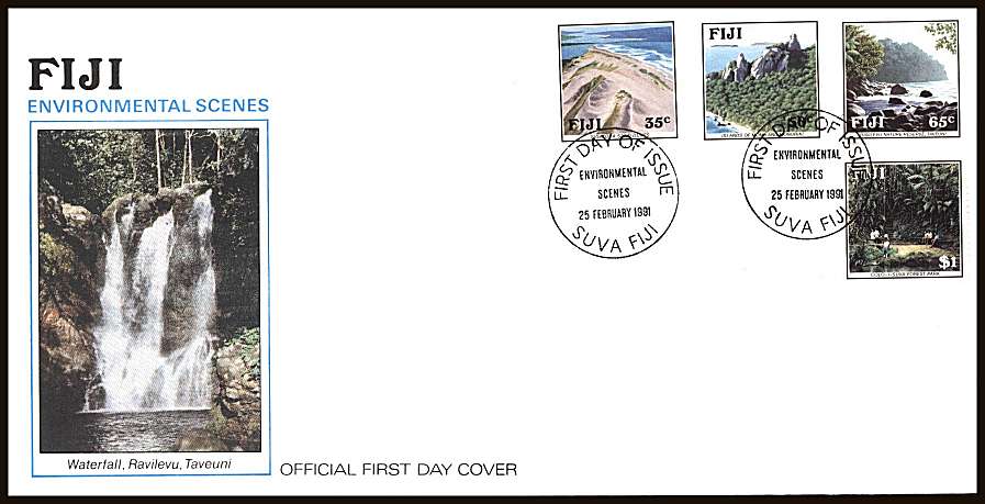 Enviromental Protection<br/>on an unaddressed illustrated First Day Cover