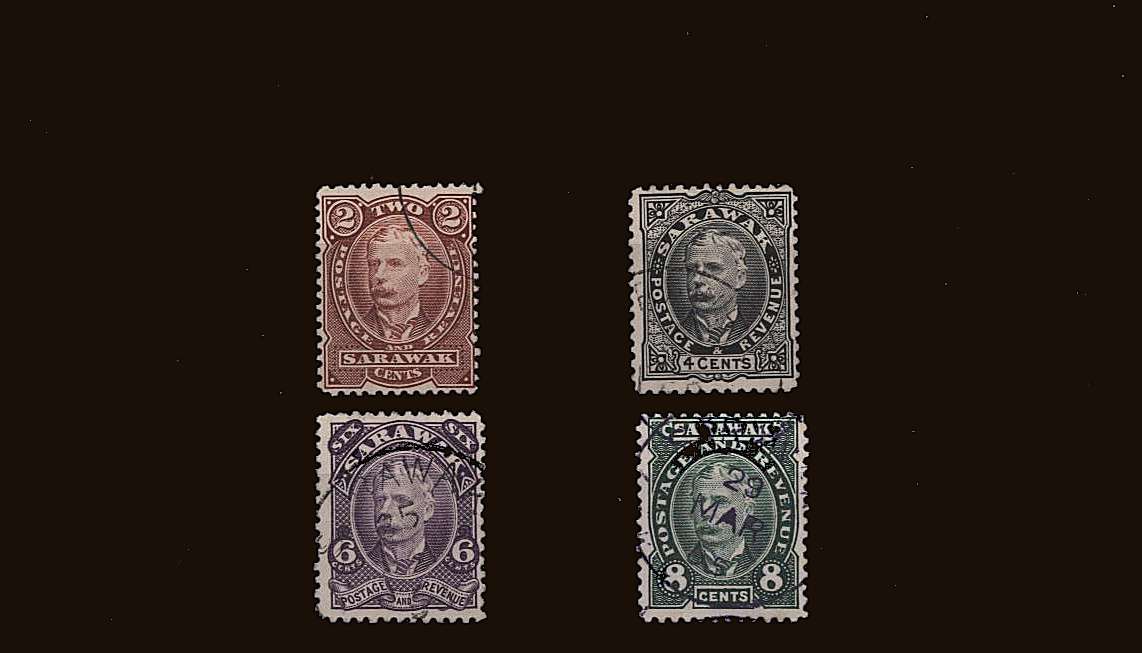 Sir Charles Brooke<br/>
Complete set of four superb fine used.
<br/><b>QQR</b>