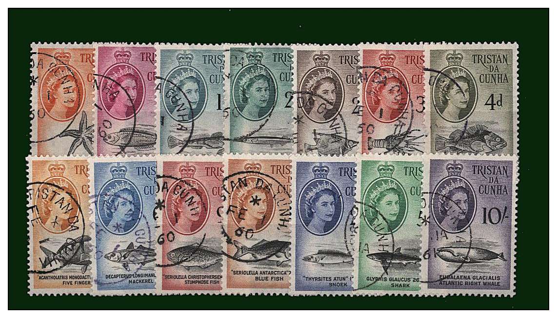 The ''Marine Life'' set of twelve superb fine used.
<br/>SG Cat £90

<br/><b>QQF</b>