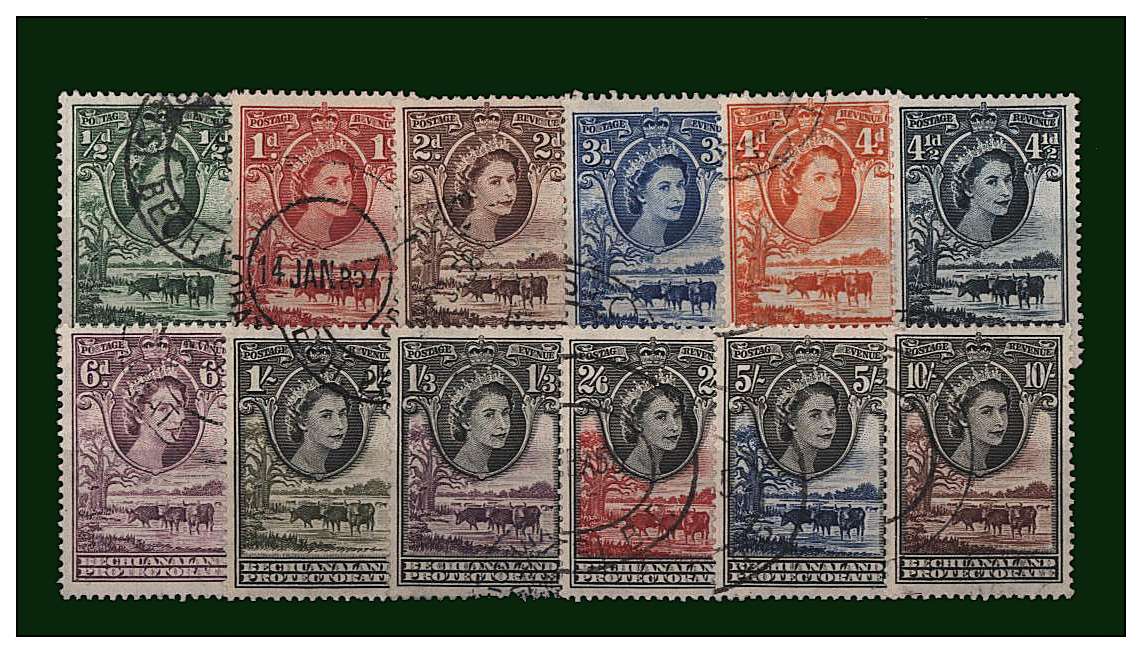 
A superb fine used set of twelve.<br/><b>QQG</b>