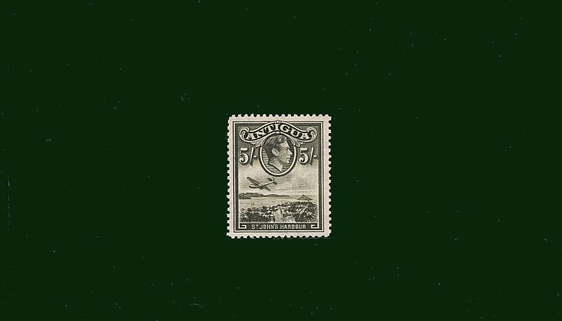 5/- Olive-Green<br/>
A superb unmounted mint single.
<br/><b>BBD</b>