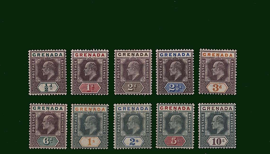 A fine and fresh lightly mounted mint set of ten with several being unmounted mint.<br/>SG Cat £250
<br/><b>BBD</b>