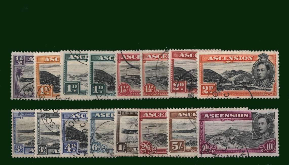 A lovely superb fine used set of sixteen.<br/>Very pretty and all selected CDS stamps!<br/><b>BBD</b>