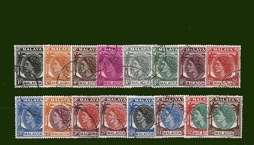 A superb fine used set of sixteen.<br/>SG Cat £120
<br><b>BBG</b>