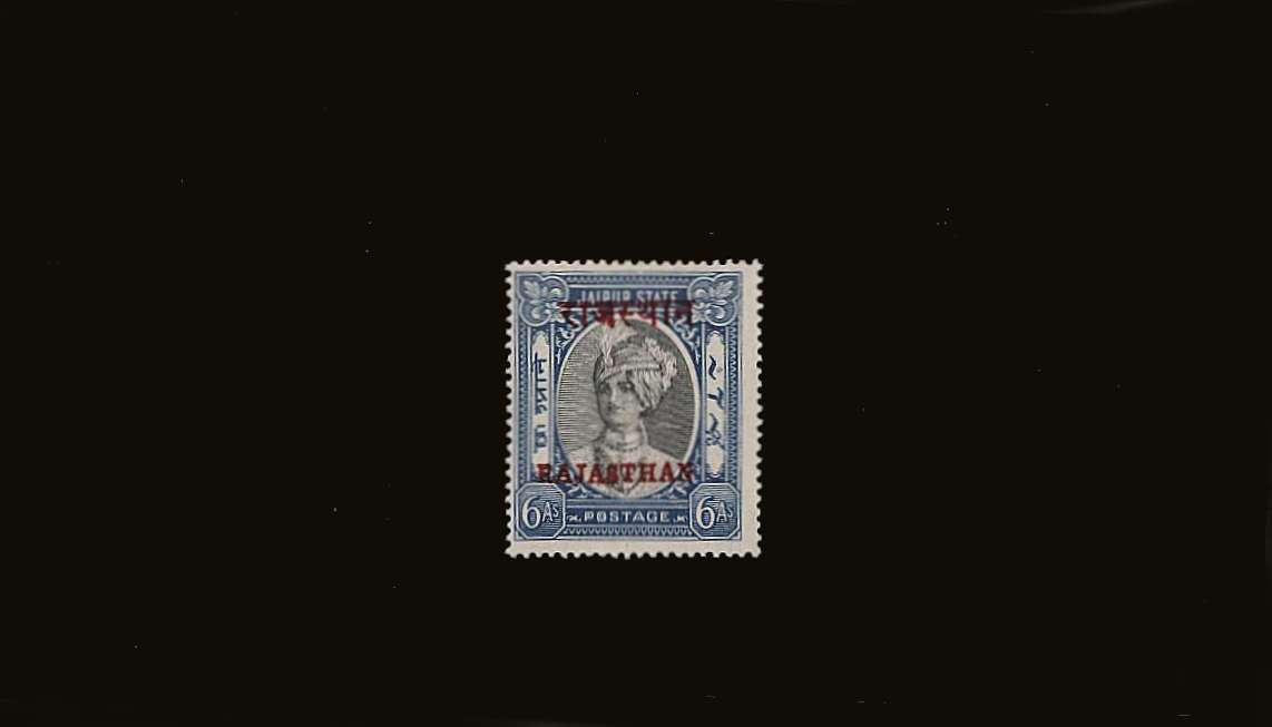 The 6a Black and Pale Blue<br/>
A superb unmounted mint single.
<br/><b>BBJ</b