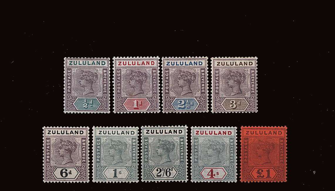 The QUEEN VICTORIA set to the 1 Purple on Red
<br/><b>BBK</b>