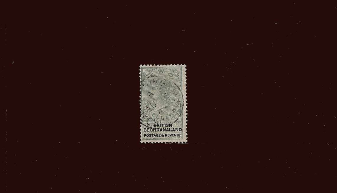 2/- Green and Black - Watermark Script ''VR'' sideways.<br/>
A fine used single lightly cancelled with a CDS.
<br/><b>BBM</b>