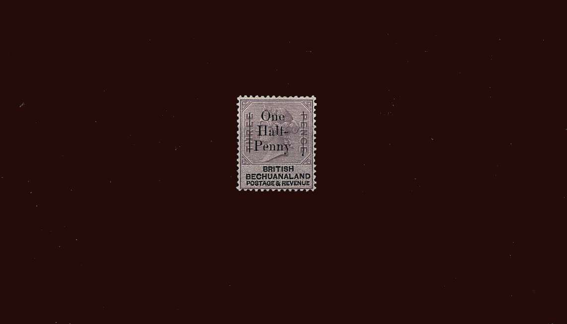 ½d on 3d Pale Reddish Lilac and Black<br/>
A stunning fine and fresh single with just a trace of a hinge mark.
<br/><b>BBM</b>