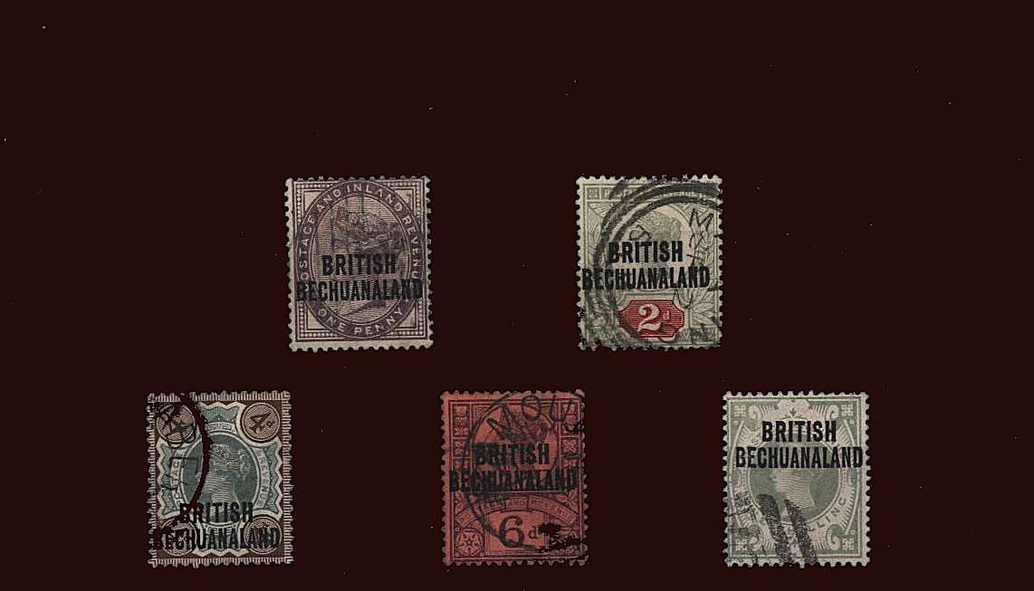 A superb fine used complete set of five
<br/><b>BBM</b>