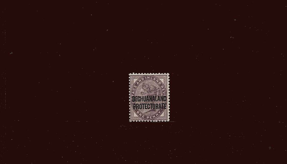 1d Lilac<br/>
A fine and fresh very lightly mounted mint single
<br/><b>BBM</b>