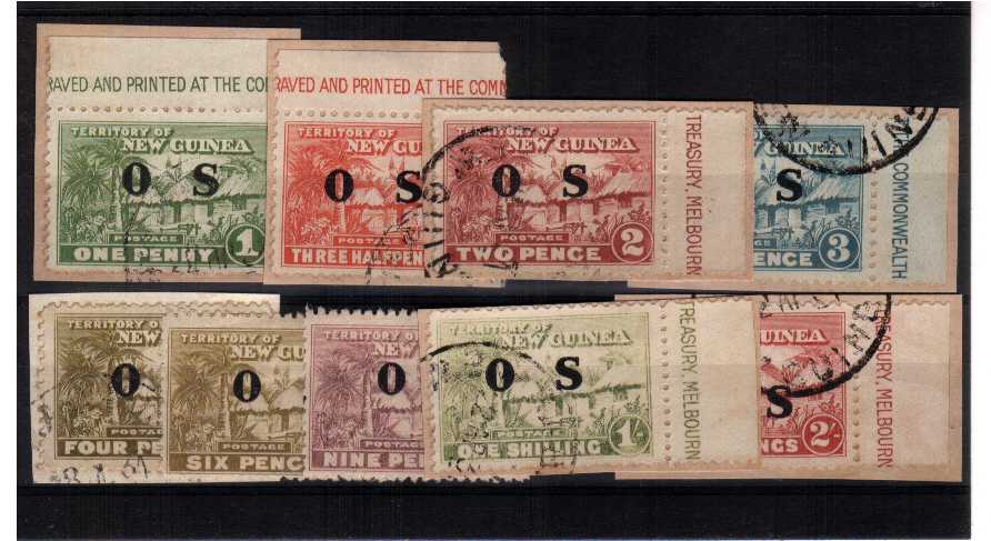 superb fine used set of 9