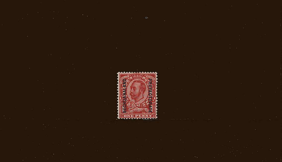 1d Scarlet<br/>
A fine verly lightly mounted mint single.

<br/><b>BBM</b>
