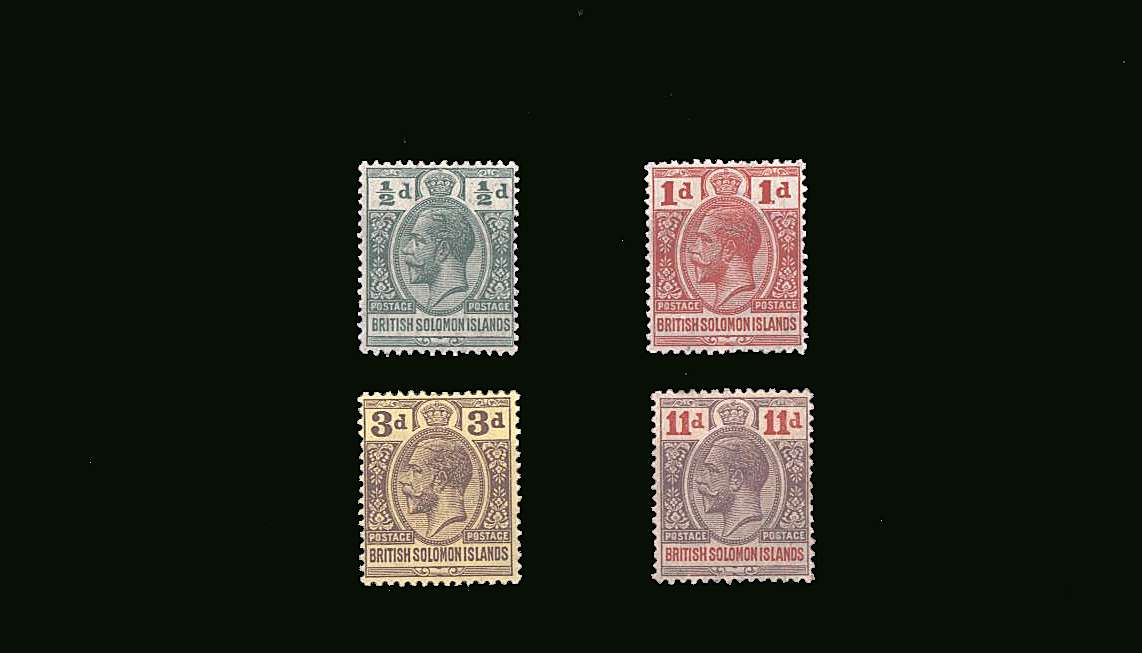 The ''POSTAGE - POSTAGE'' set of four very, very lightly mounted mint. Lovely!
<br/><b>BBP</b>