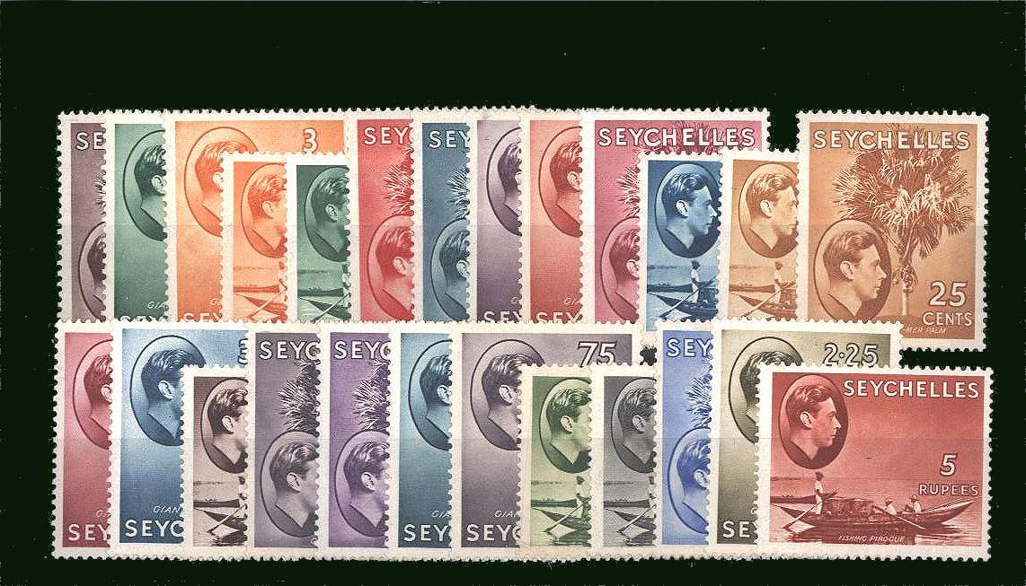 A fine lightly mounted mint set of twenty-five.<br/>SG Cat �550.00
<br/><b>BBQ</b>