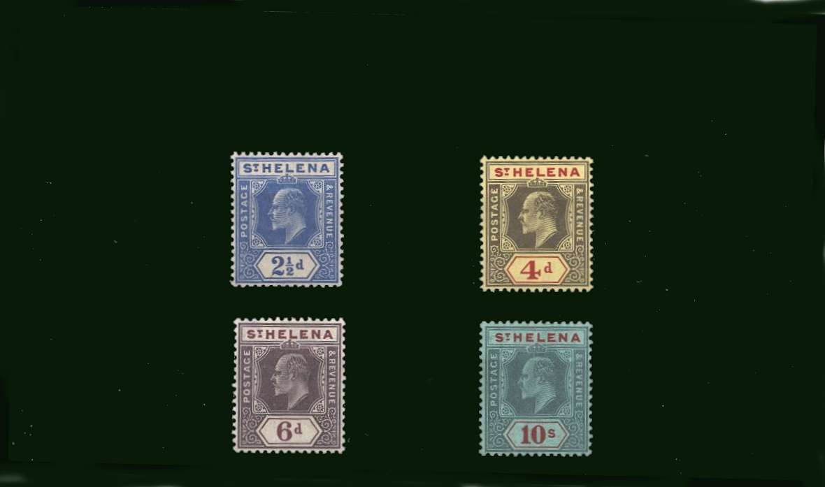 A fine and fresh lightly mounted mint set of four.<br/>SG Cat £275
<br><b>BBQ</b>