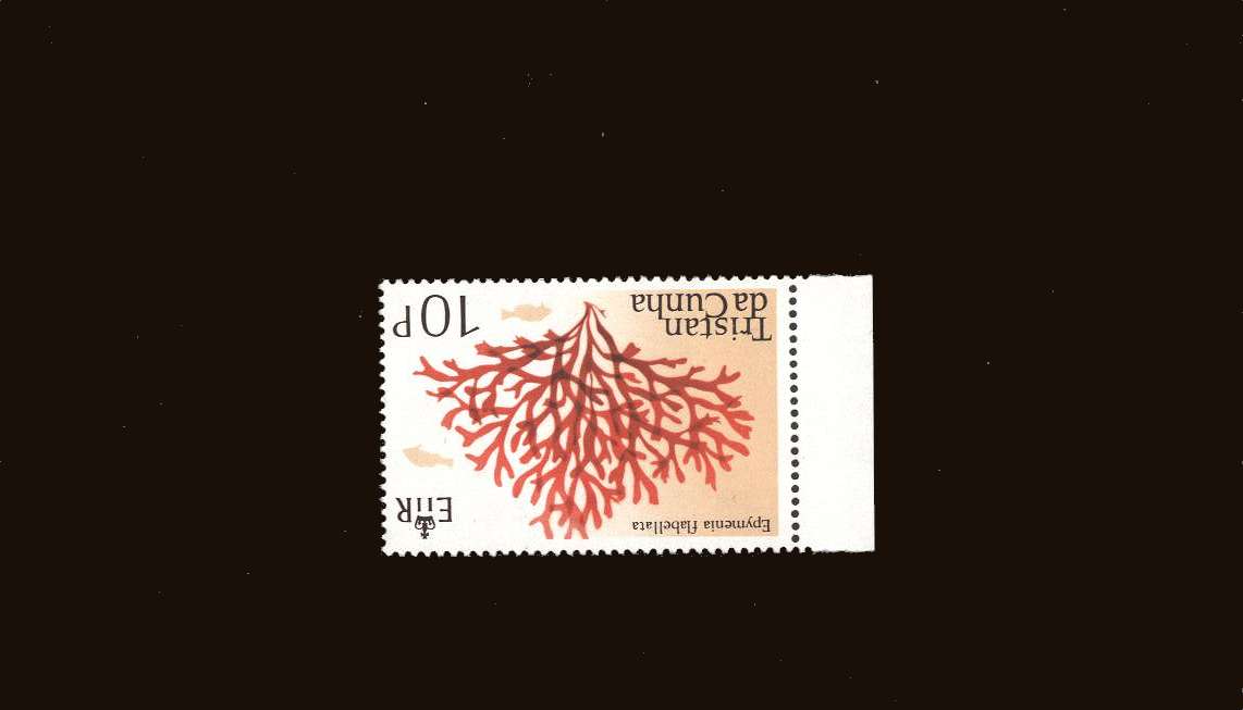 10p Sea Plants<br/>
a superb unmounted mint stamp showing an<br/><b>INVERTED WATERMARK - CROWN TO RIGHT OF CA</b><br/>with the bonus of being marginal to clearly see the watermark.<br/>SG Cat �150
<br/><b>QQB</b>