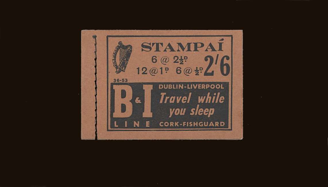 2/6d Buff Cover<br/>
A superb booklet in pristine condition.<br/>
Edition 36-53<br/>
<b>QQB</b>