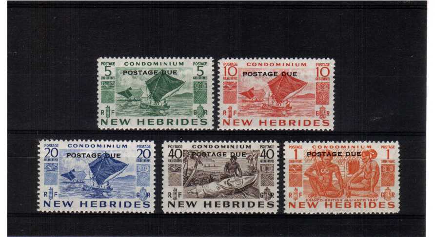 Superb unmounted mint set of five.<br/><b>ZEZ</b>