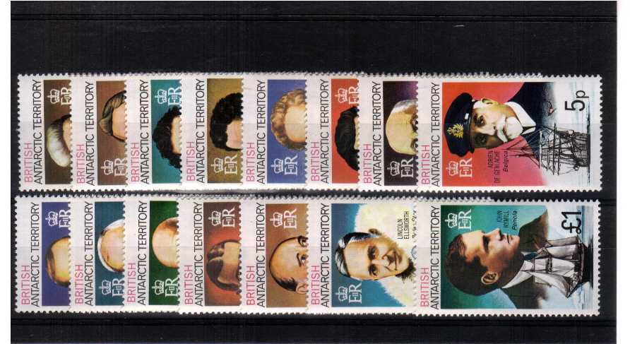 A superb unmounted mint set of fifteen<br/><b>QXQ</b>