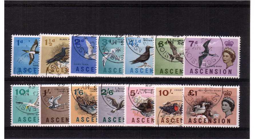 Birds - A superb fine used set of fourteen.<br/><b>QRQ</b>