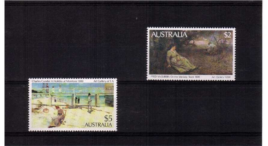 A superb unmounted mint set of two