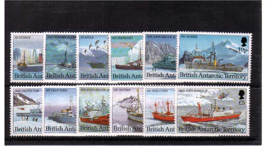 Superb unmounted mint set of twelve.