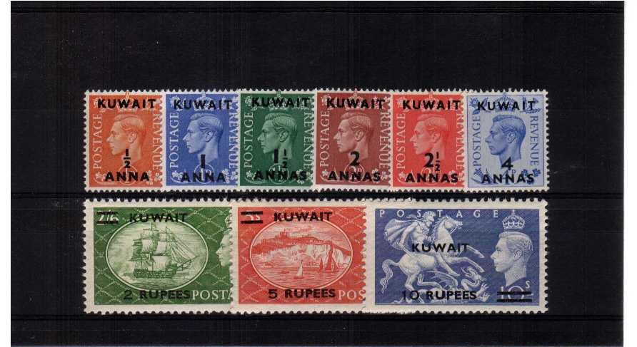 A superb unmounted mint set of nine.<br/><b>BBD</b>