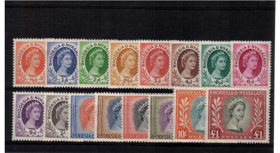 superb unmounted mint set of sixteen.<br/><b>QGQ</b>