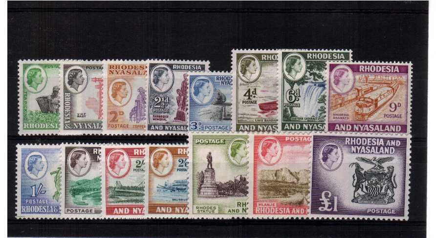 A superb unmounted mint set of fifteen.<br><b>QFQ</b>