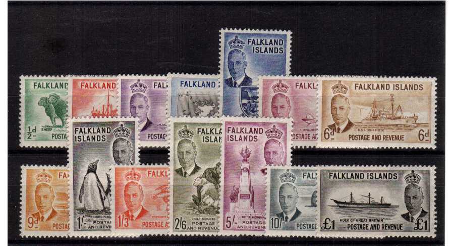 Superb unmounted mint set of fourteen.<br/><b>UFU</b>