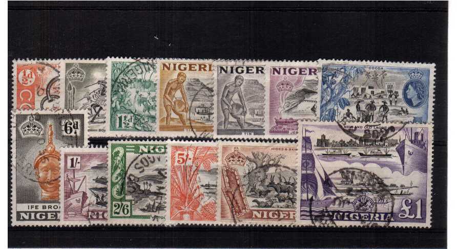 A superb fine used set of thirteen. <br/><b>ZQR</b>