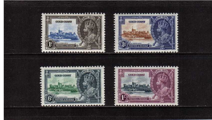 Silver Jubilee set of four superb unmounted mint.<br/><b>SEARCH CODE: 1935 JUBILEE</b><br/><b>UFU</b>