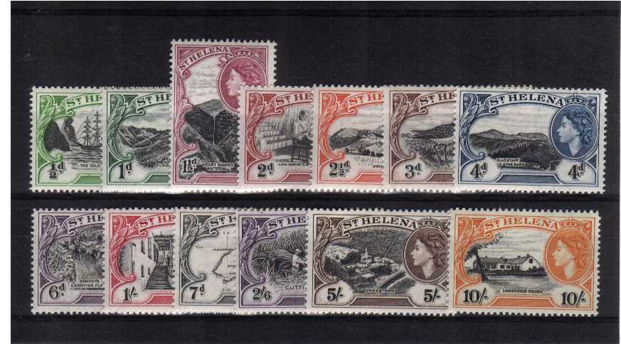 Superb unmounted mint set of thirteen.<br/><b>XVX</b>