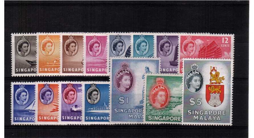 Superb unmounted mint set of fifteen.<br/><b>BBJ</b>