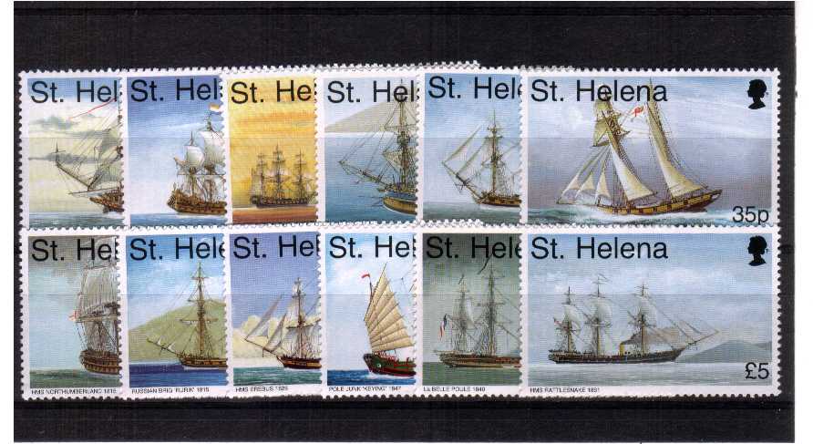 Sailing Ships superb unmounted mint set of twelve