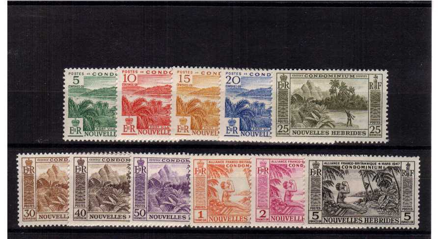 A fine mounted mint set of eleven.<br><b>ZJZ</b>