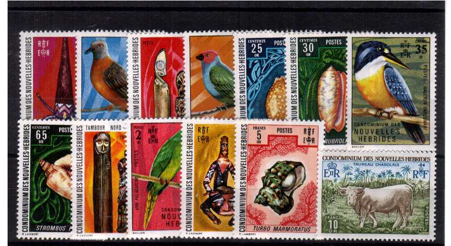 superb unmounted mint set of 13