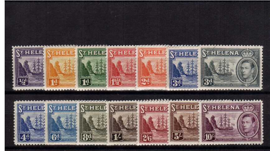 A superb unmounted mint set of fourteen.<br><b>BBG</b>