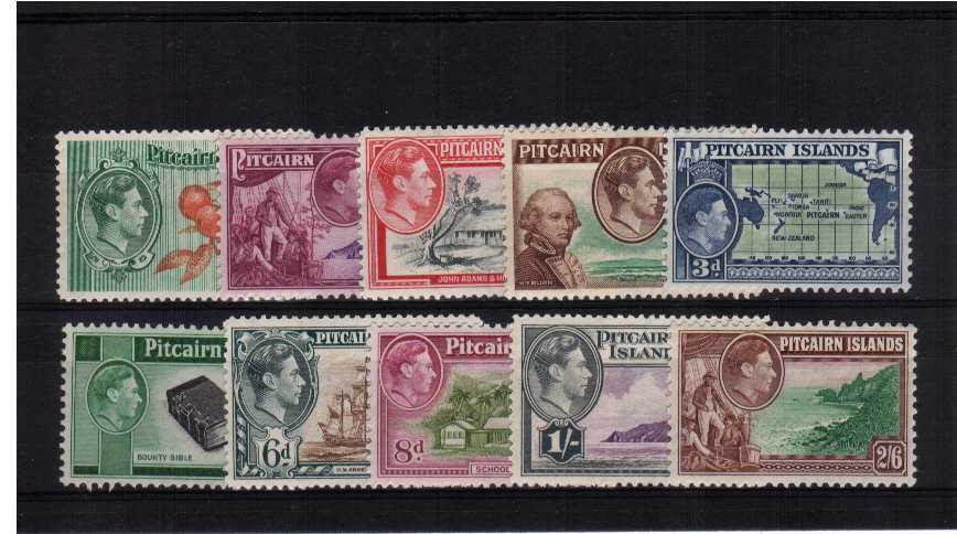 Superb unmounted mint set of ten.<br/><b>QMX</b>