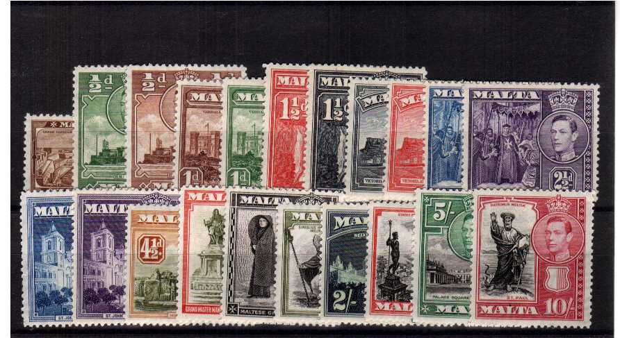 A good mounted mint set of twenty-one.<br/><b>BBP</b>